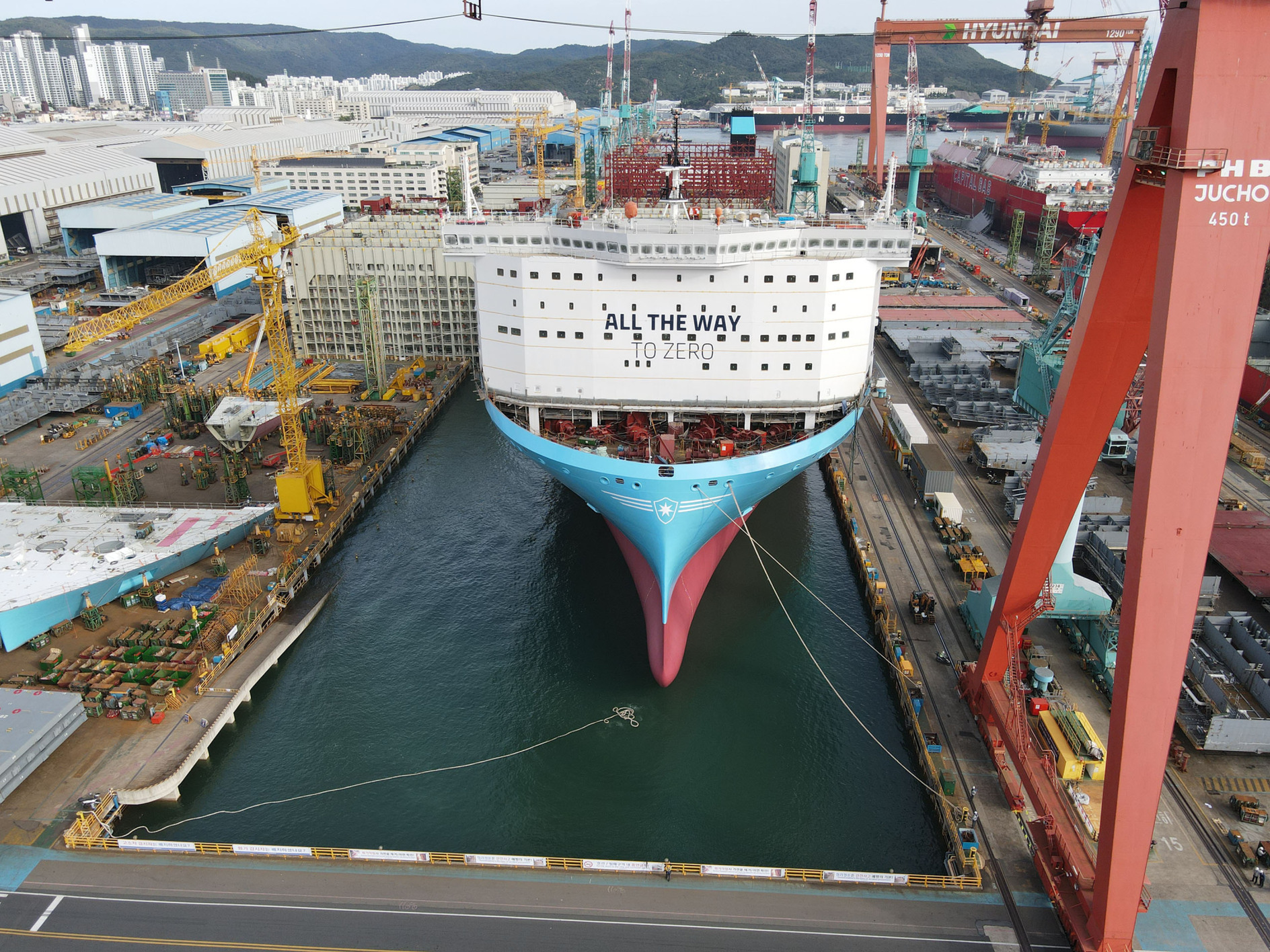 Maersk to deploy first large methanol-enabled vessel on Asia - Europe trade lane