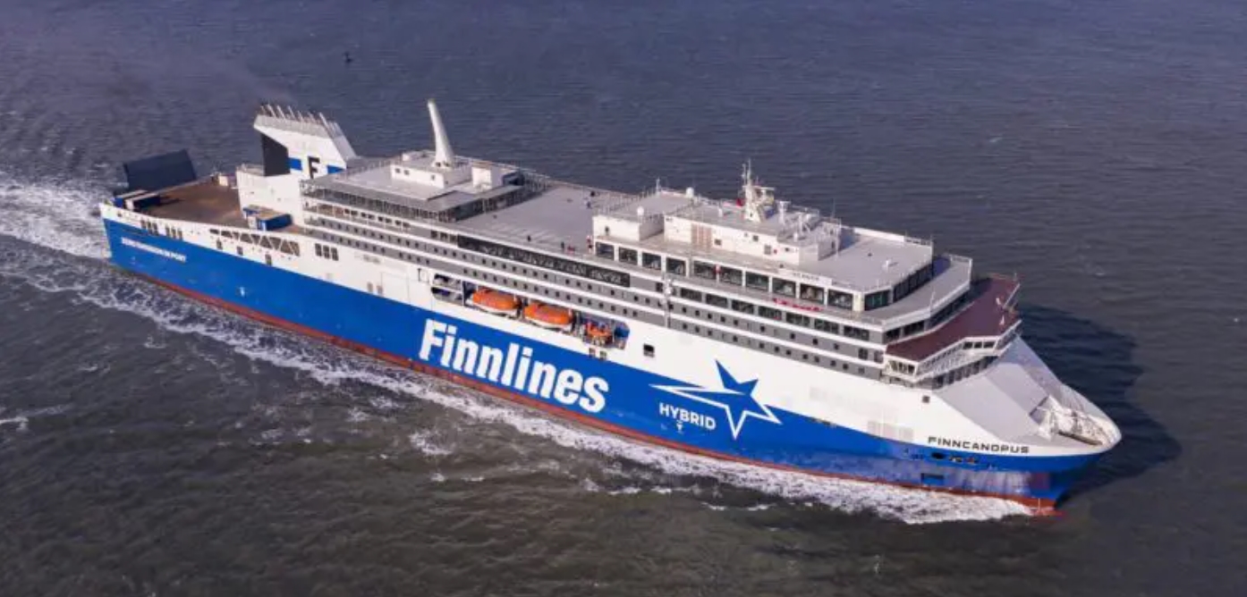 The second hybrid Superstar freight-passenger vessel delivered to Finnlines