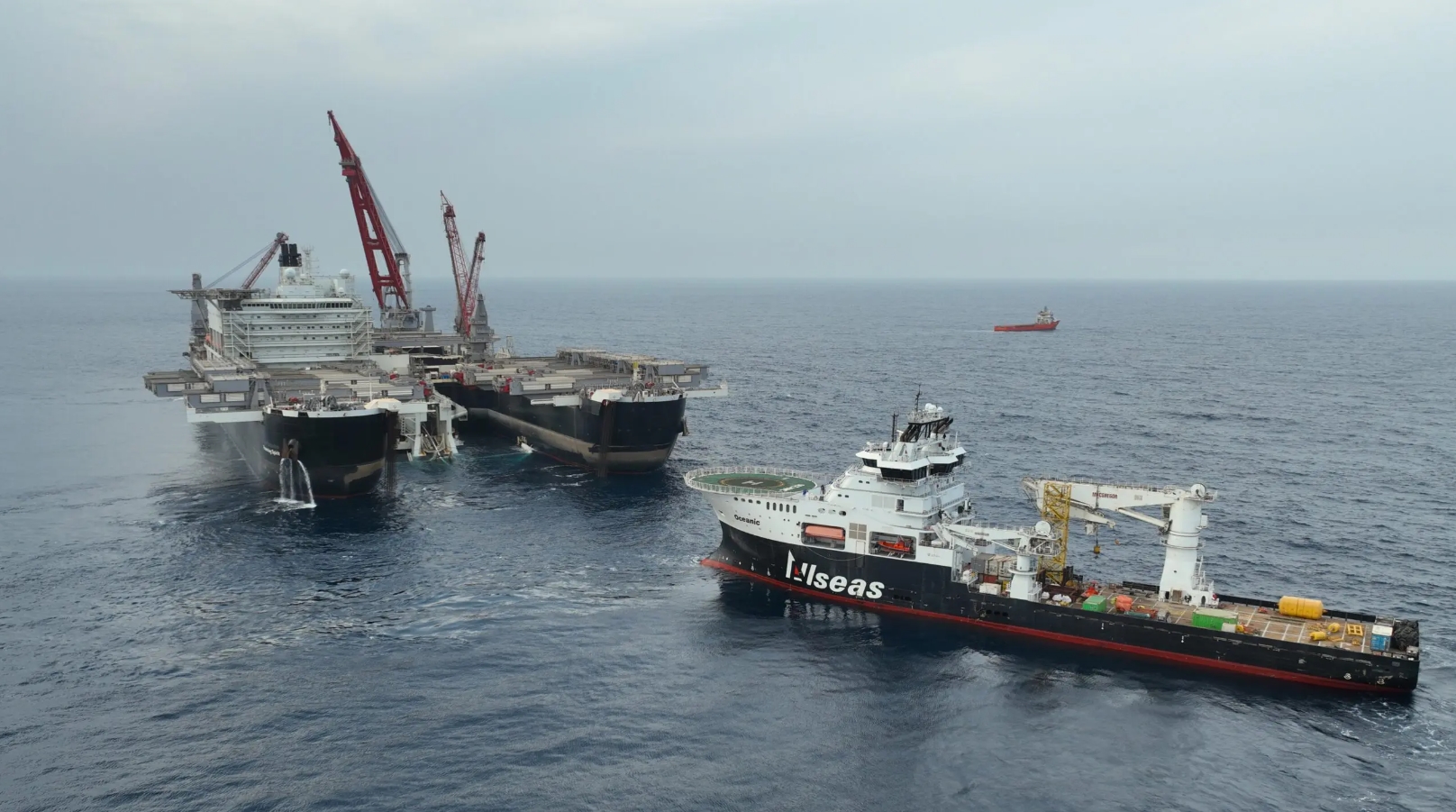 Allseas completes infield pipelay scope for BP's GTA LNG project offshore Mauritania and Senegal