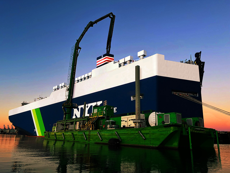 NYK to Recover Emissions from Car Carriers at Berth in California