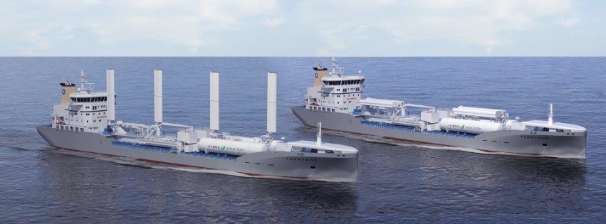 Terntank Expands Its Pioneering Fleet With 1+1 Additional Wind/Methanol-Ready Hybrid Tanker
