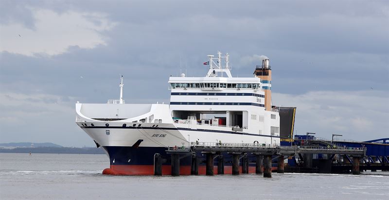 New freight ship begins service on Stena Line’s Dublin – Liverpool route boosting capacity by 30%