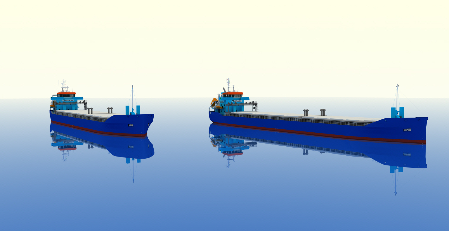 Meriaura orders two biofuel powered 6750 DWT cargo vessels from Dutch Royal Bodewes shipyard