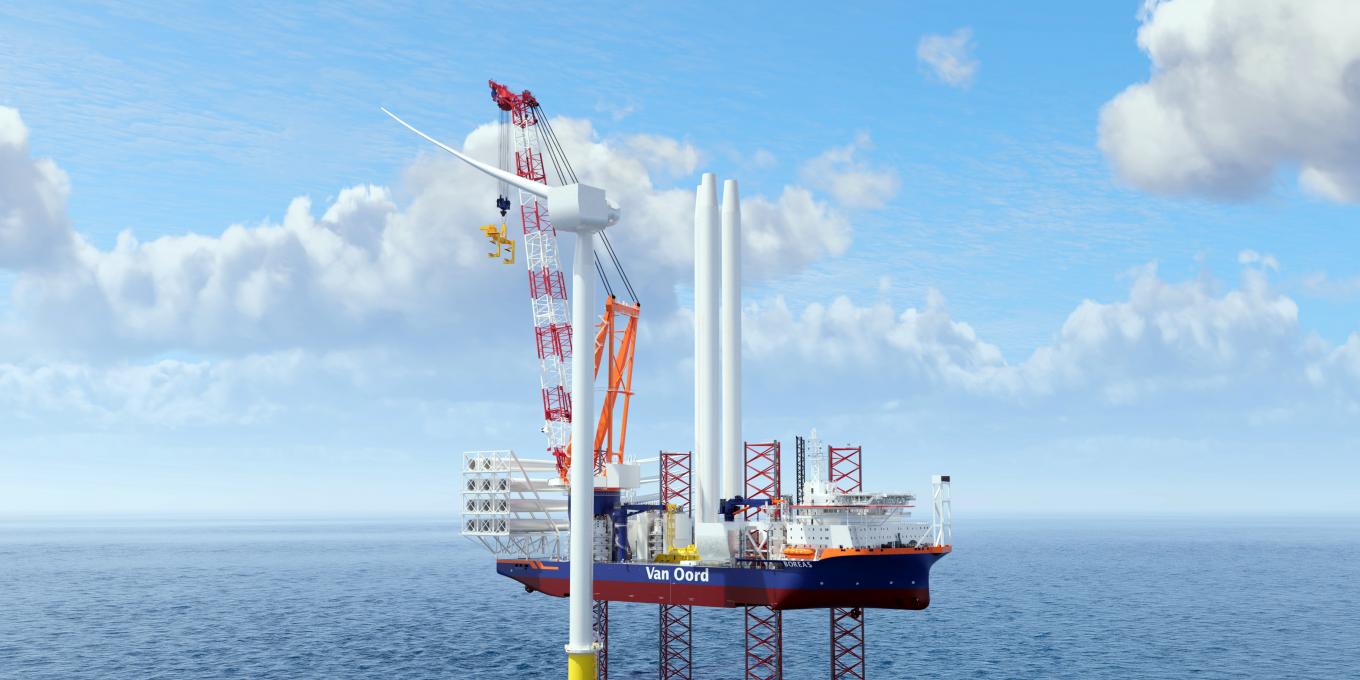 Van Oord wins contract for Nordseecluster offshore wind project