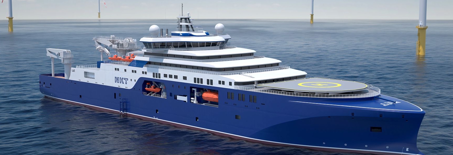 NKT names new market leading cable laying vessel able to run on methanol