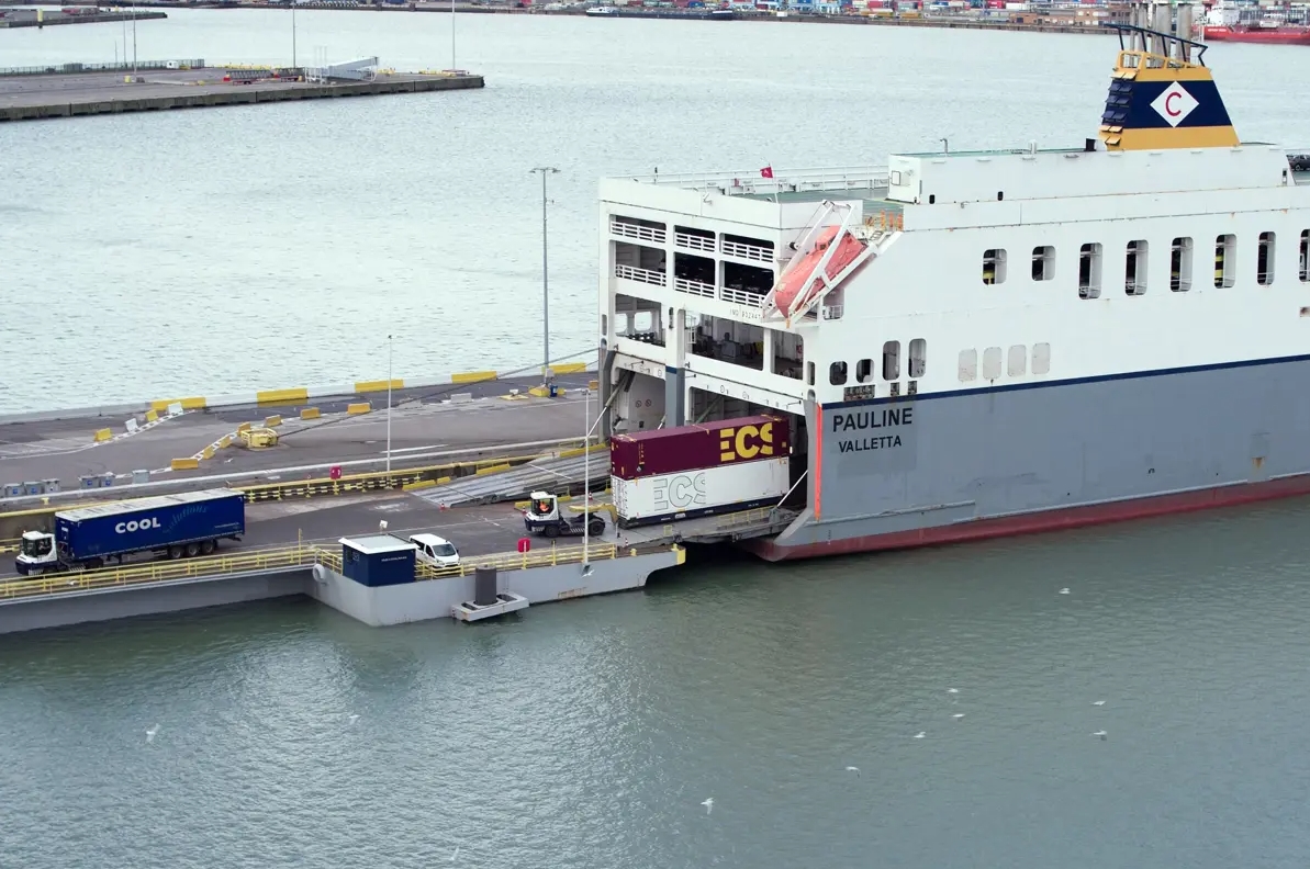 Zeebrugge as a logistics hub for Ireland and the United Kingdom