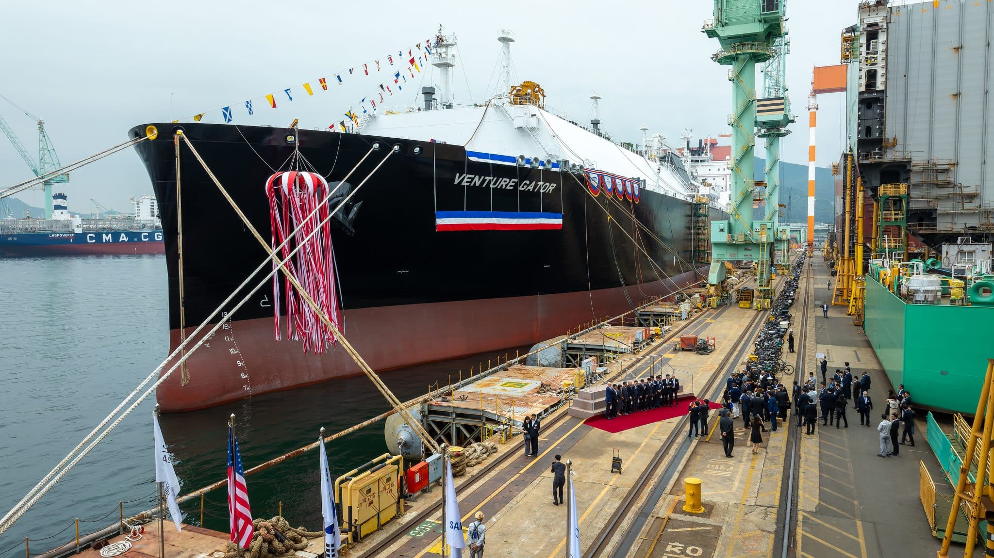 Venture Global Launches First Vessel from State-of-the-Art LNG Fleet