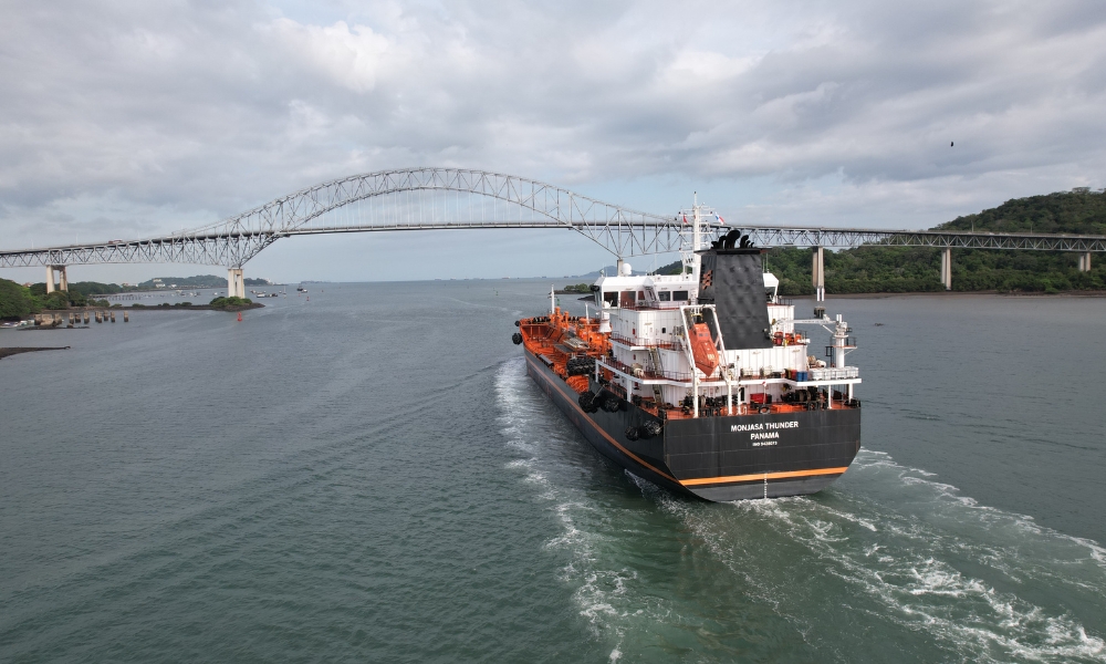 Monjasa relocates tanker Monjasa Thunder from West Africa to Panama Canal