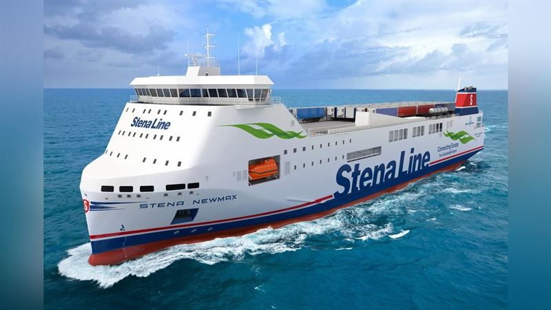 Stena Line lays the keel for Stena Futura – the first of its NewMax ships