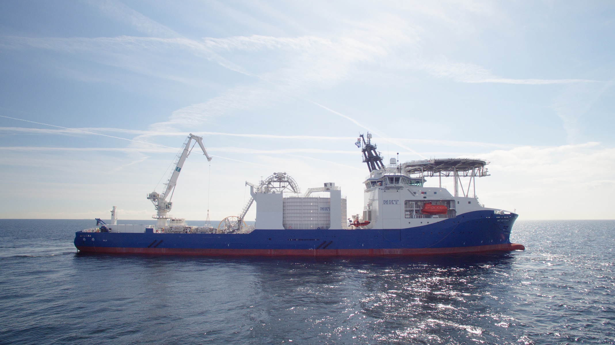 NKT boosts offshore installation capabilities with upgrades of cable-lay vessel NKT Victoria