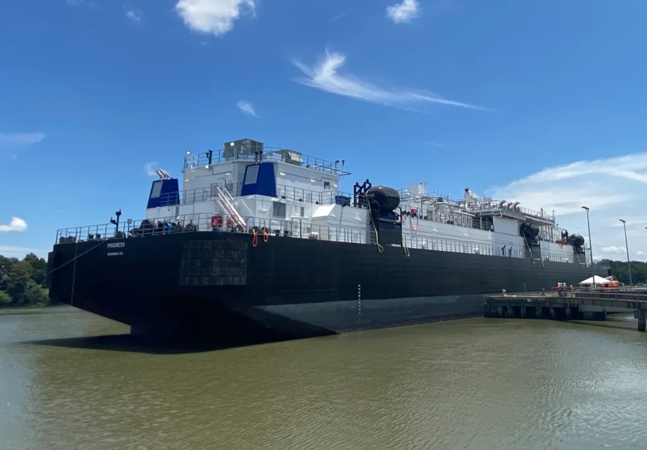 Crowley Accepts Delivery of Largest U.S.-Flagged Bunker Barge