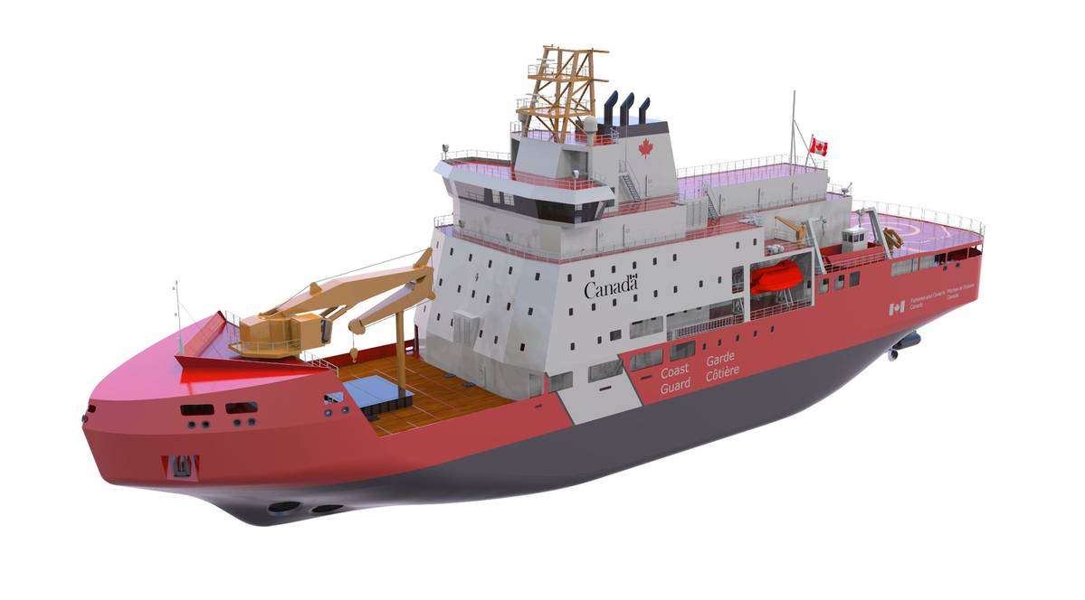 Vestdavit wins record multi-davit contract with Seaspan for Canadian Coast Guard vessels