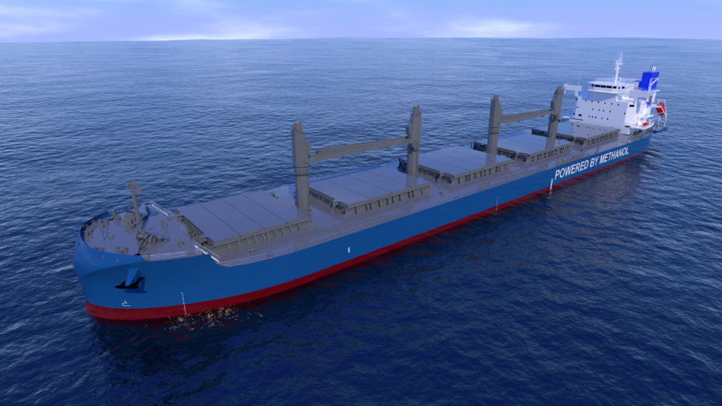 NYK Bulk & Projects to Time-Charter the NYK Group’s First Methanol-Fueled Bulk Carrier