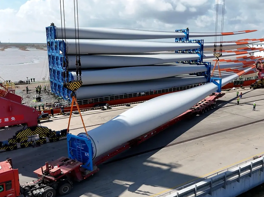 DB Schenker to deliver 240 wind turbine blades in highly complex logistics project