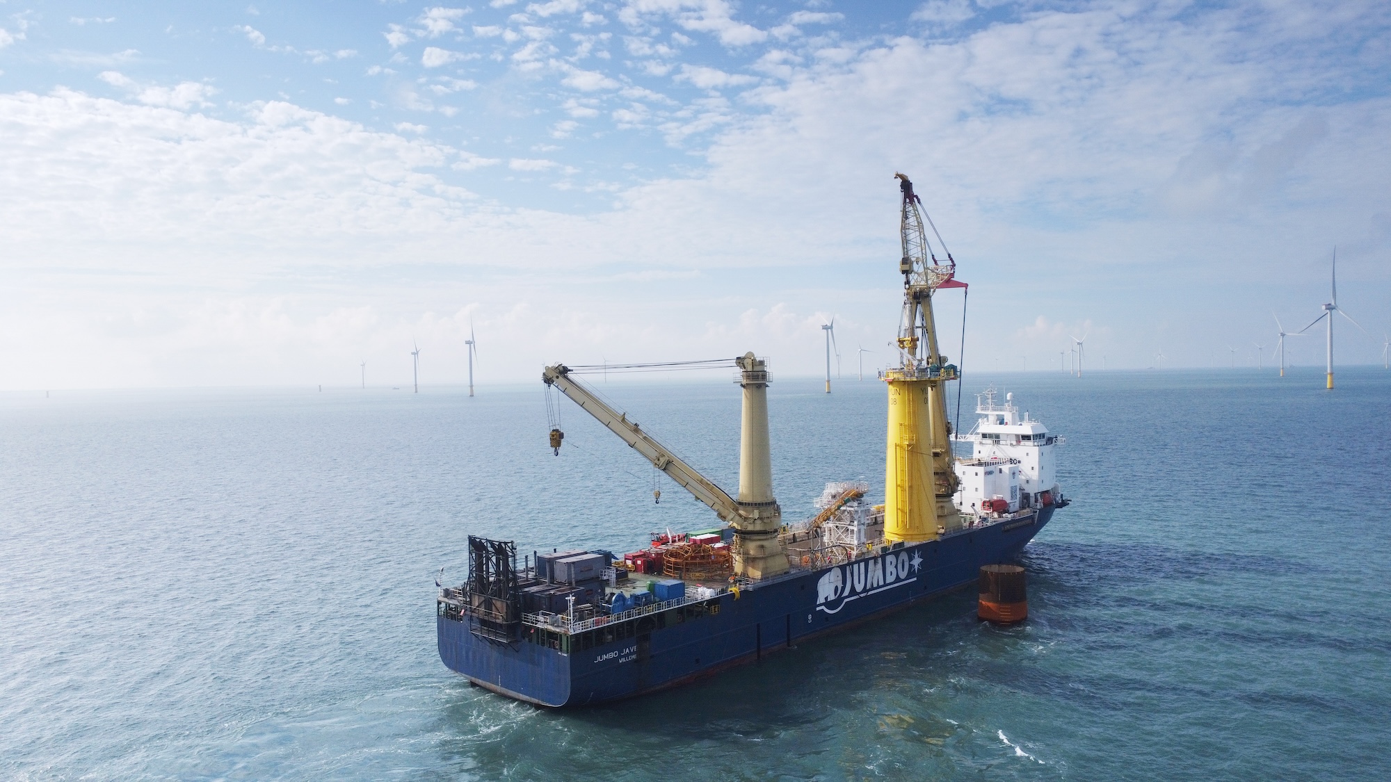 Jumbo Offshore completes TP T&I scope at  Yunlin Offshore Wind Farm