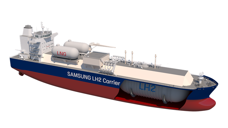 ABS Approves Liquefied Hydrogen Carrier Design from Samsung Heavy Industries