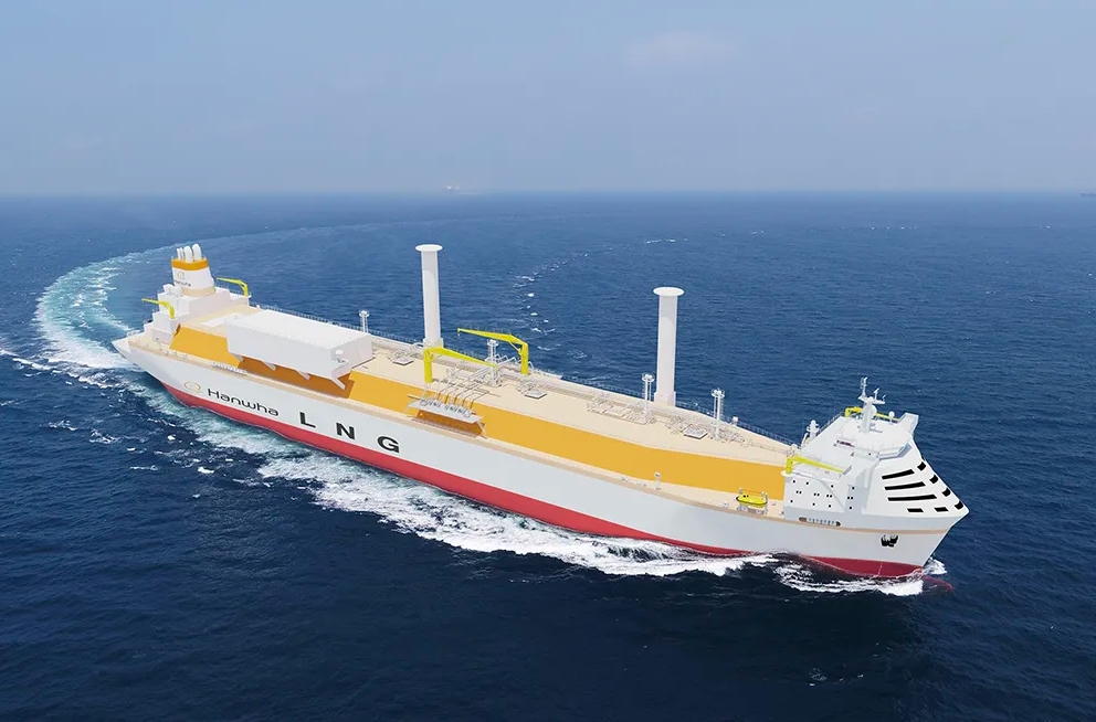 Hanwha showcases a comprehensive roadmap to zero-carbon shipping at Gastech 2024