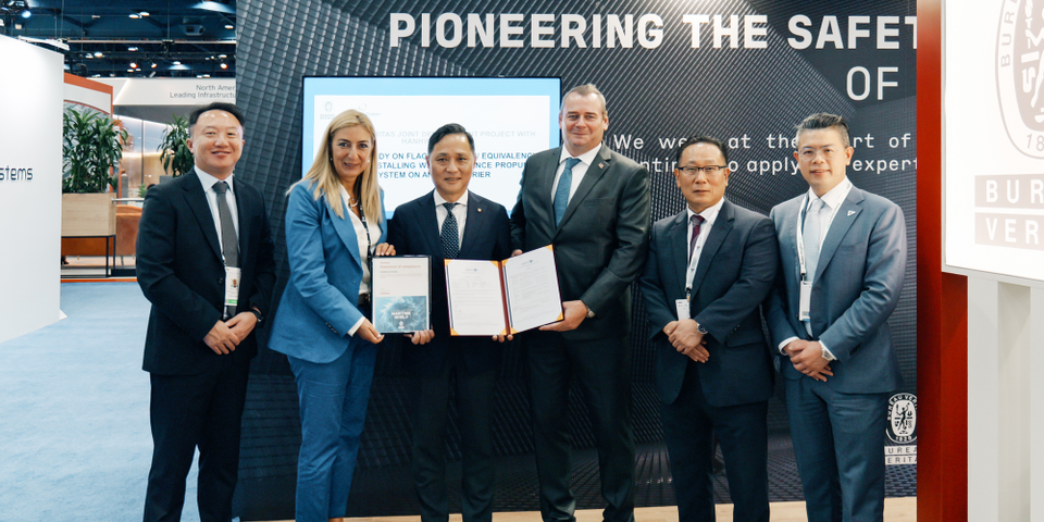 Hanwha Ocean’s Rotor Sail system design receives approval from Bureau Veritas