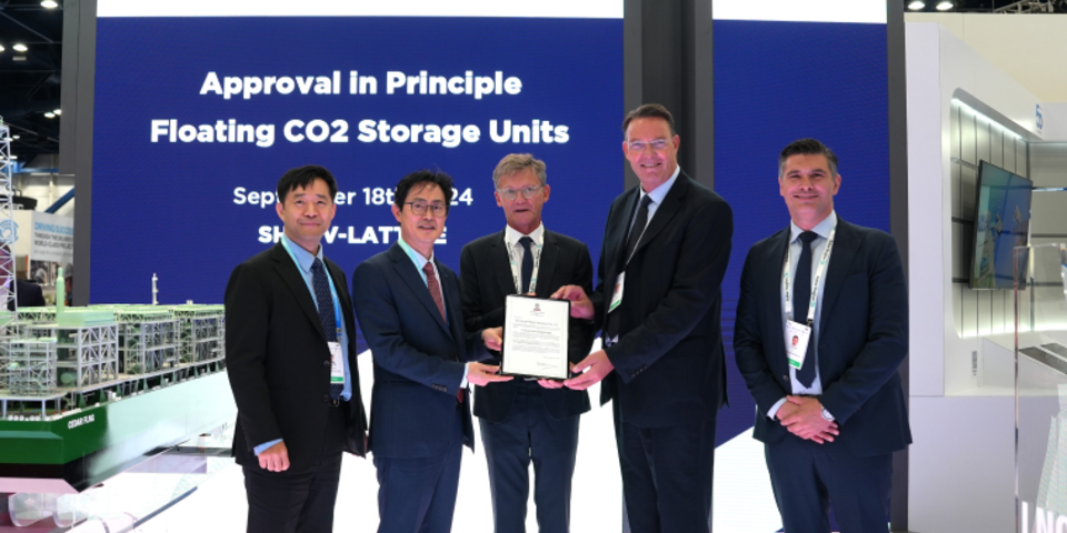 Samsung Heavy Industries’ Floating CO2 Storage Unit (FCSU) design receives Approval in Principle from Bureau Veritas