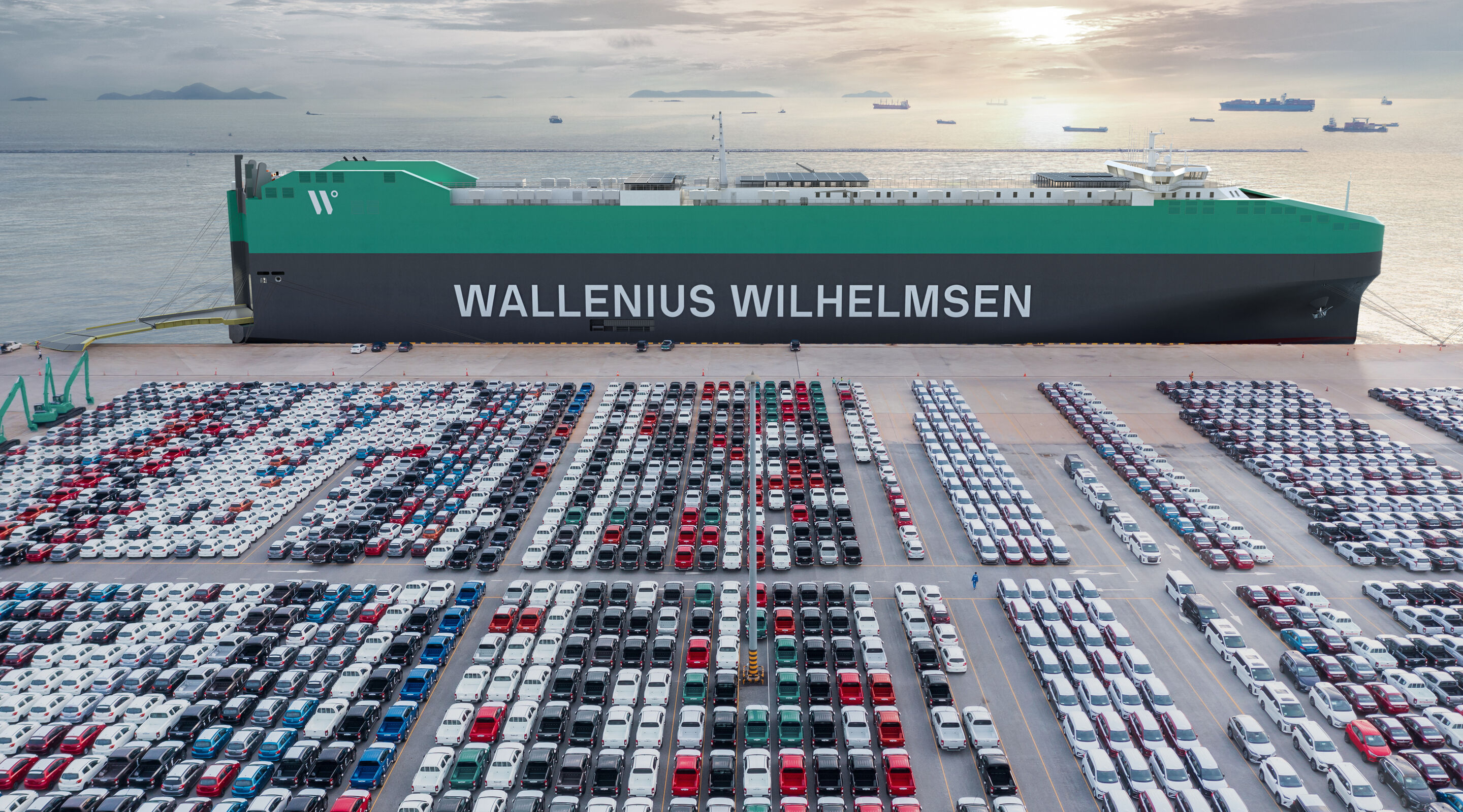 Wallenius Wilhelmsen upsizing 4 of the vessels on order to largest in the world