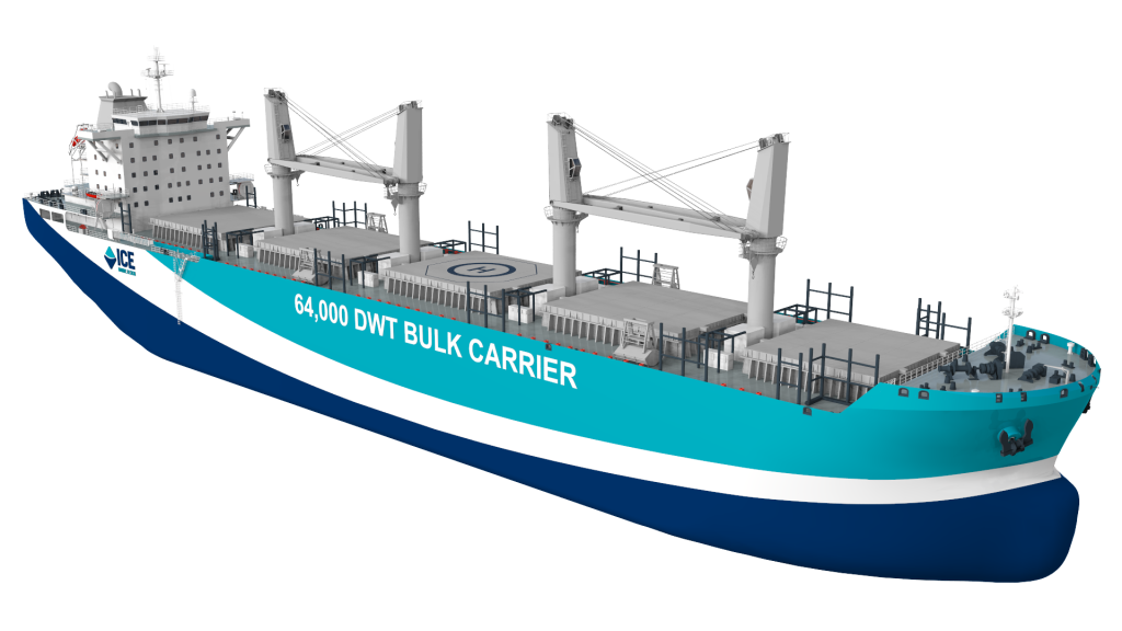 ICE Introduces Updated 64,000 dwt Bulk Carrier Eco Design