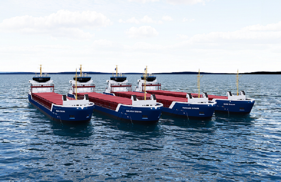 Four Damen Combi Freighter 3850s ordered by new customer Reederei Bernd Sibum