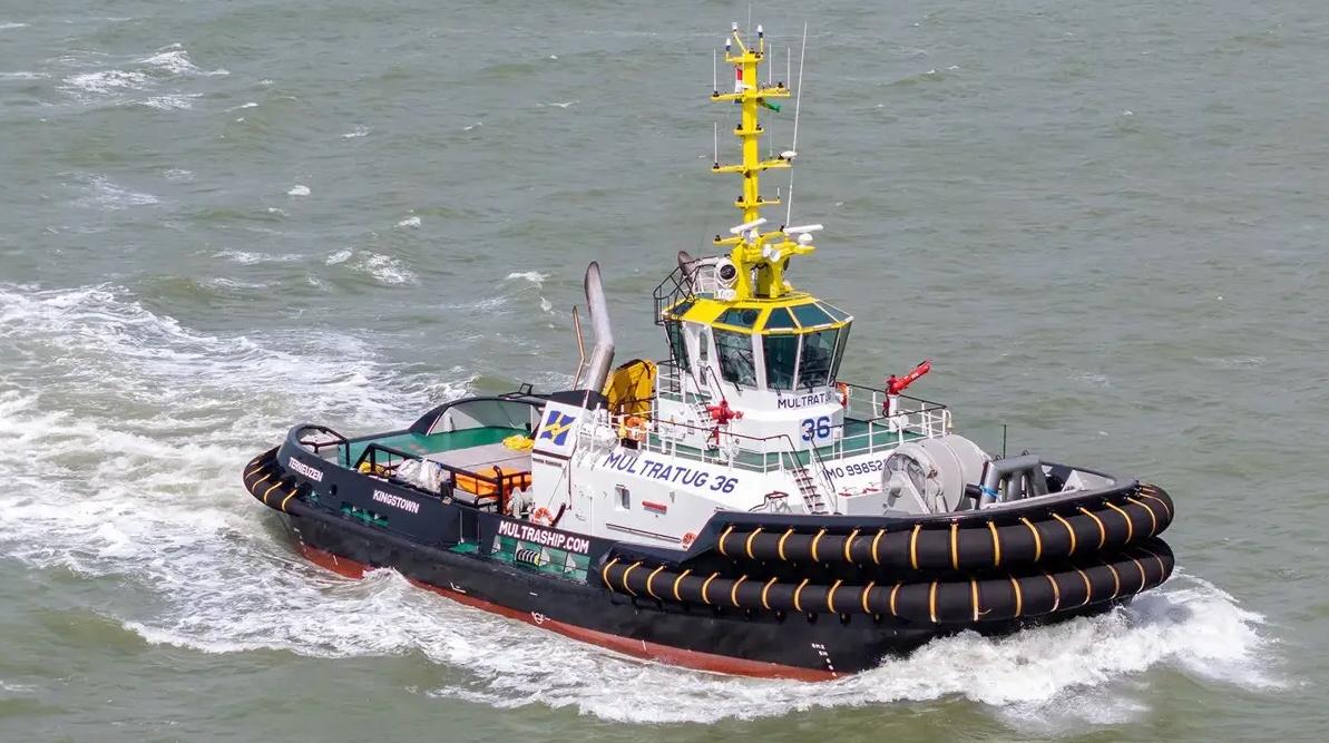 Damen ASD Tug 3212 Multratug 36 is the newest addition to Multraship’s fleet