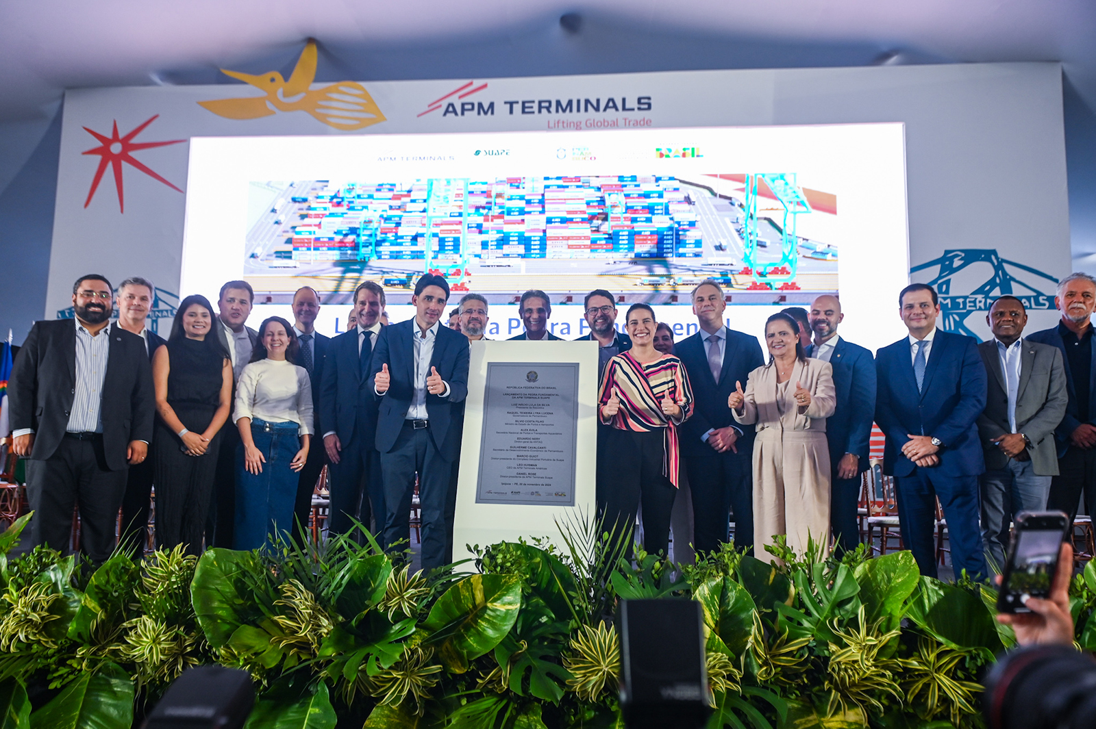 APM Terminals Suape breaks ground on Latin America's first fully electrified terminal