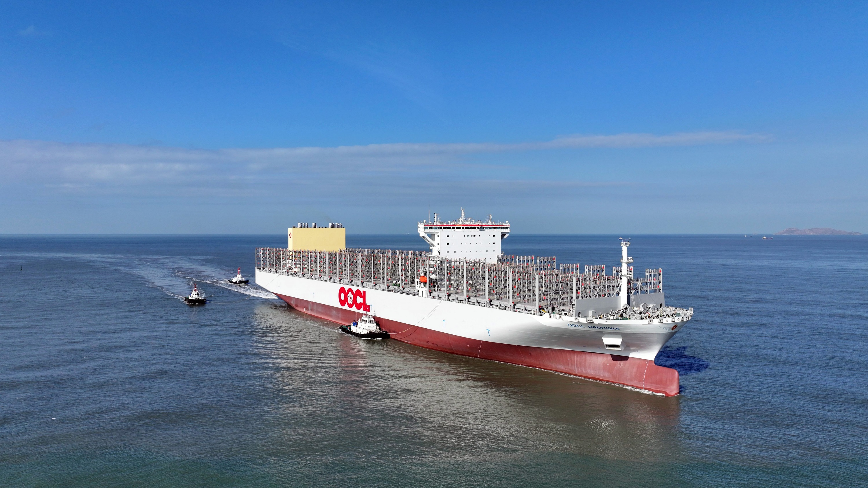 OOCL Celebrates the Naming of its First 16,828 TEU Vessel, OOCL Bauhinia