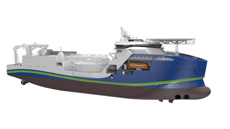 NYK Obtains Approval in Principle (AiP) for the design concept for Long-Distance Subsea Cable-Laying Vessel