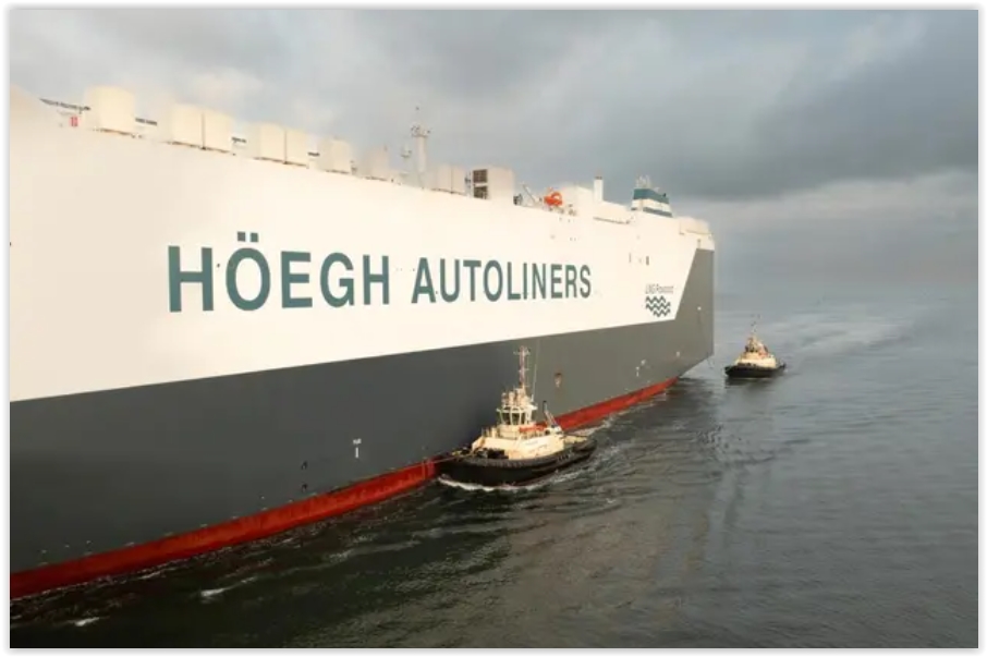 Höegh Autoliners & Svitzer Set New Standard For Sustainable Shipping In Australia