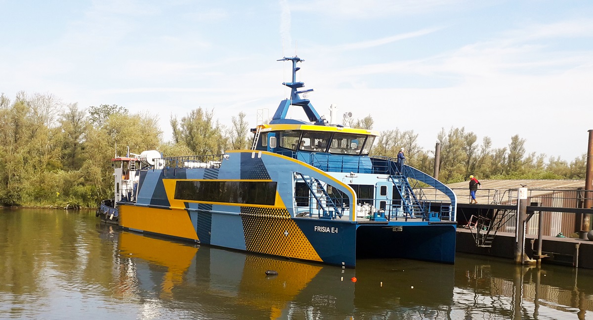 Damen Shipyards delivers Germany’s first all-electric ferry