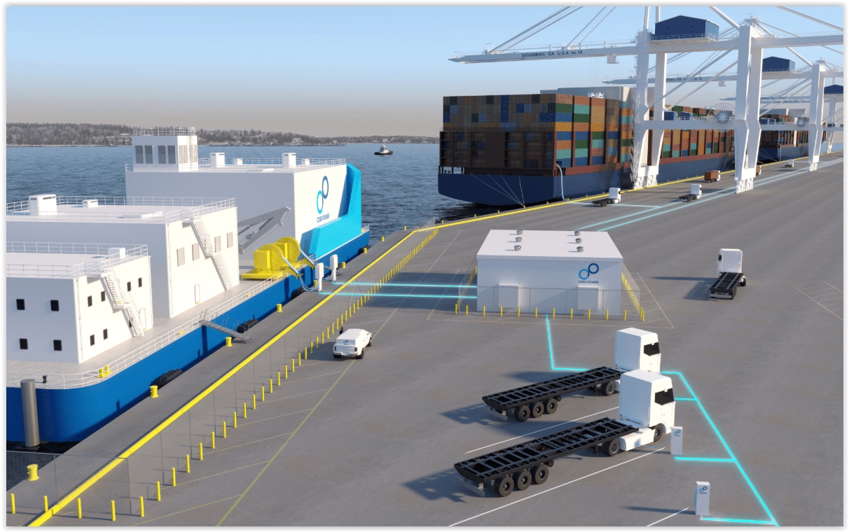 CORE POWER and Glosten Team to Bring Floating Nuclear Power Plant to US Ports