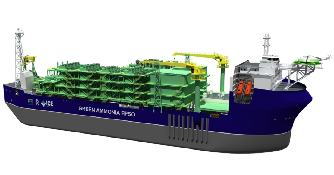 ICE Designing Ammonia FPSO for Dutch Client