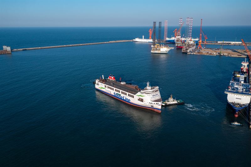Stena Line’s Second New Ship Stena Connecta Launches
