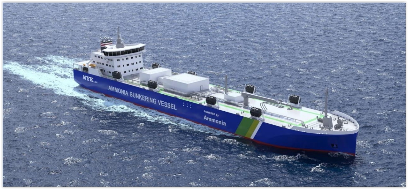 NYK, Seatrium, and LMG Marin receive AiP for ammonia-fueled ammonia bunkering vessel