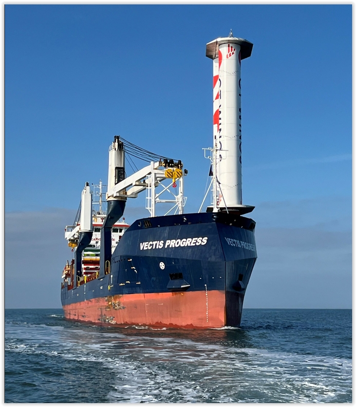 Carisbrooke Shipping Successfully Installs AirWing Prototype for Wind Propulsion Trials