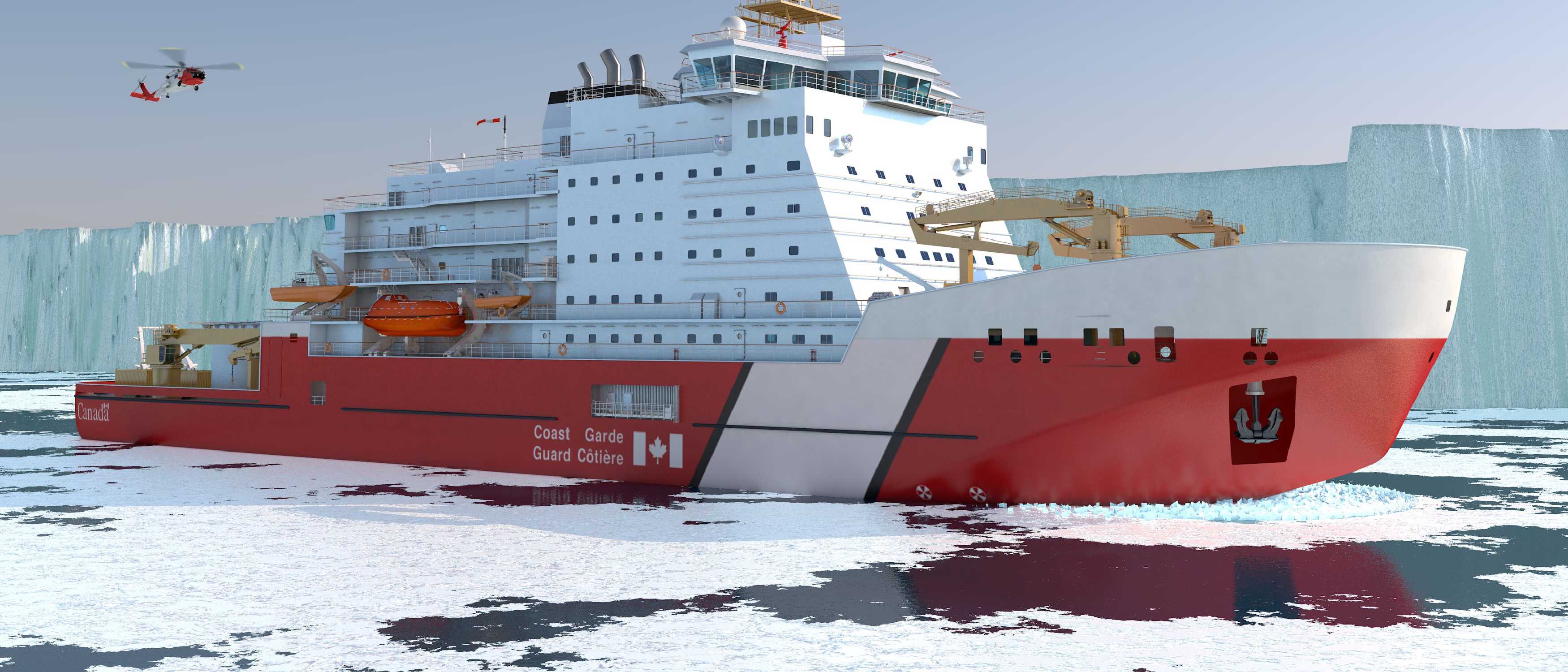 Government of Canada awards contract to Chantier Davie Canada Inc. for construction of new polar icebreaker