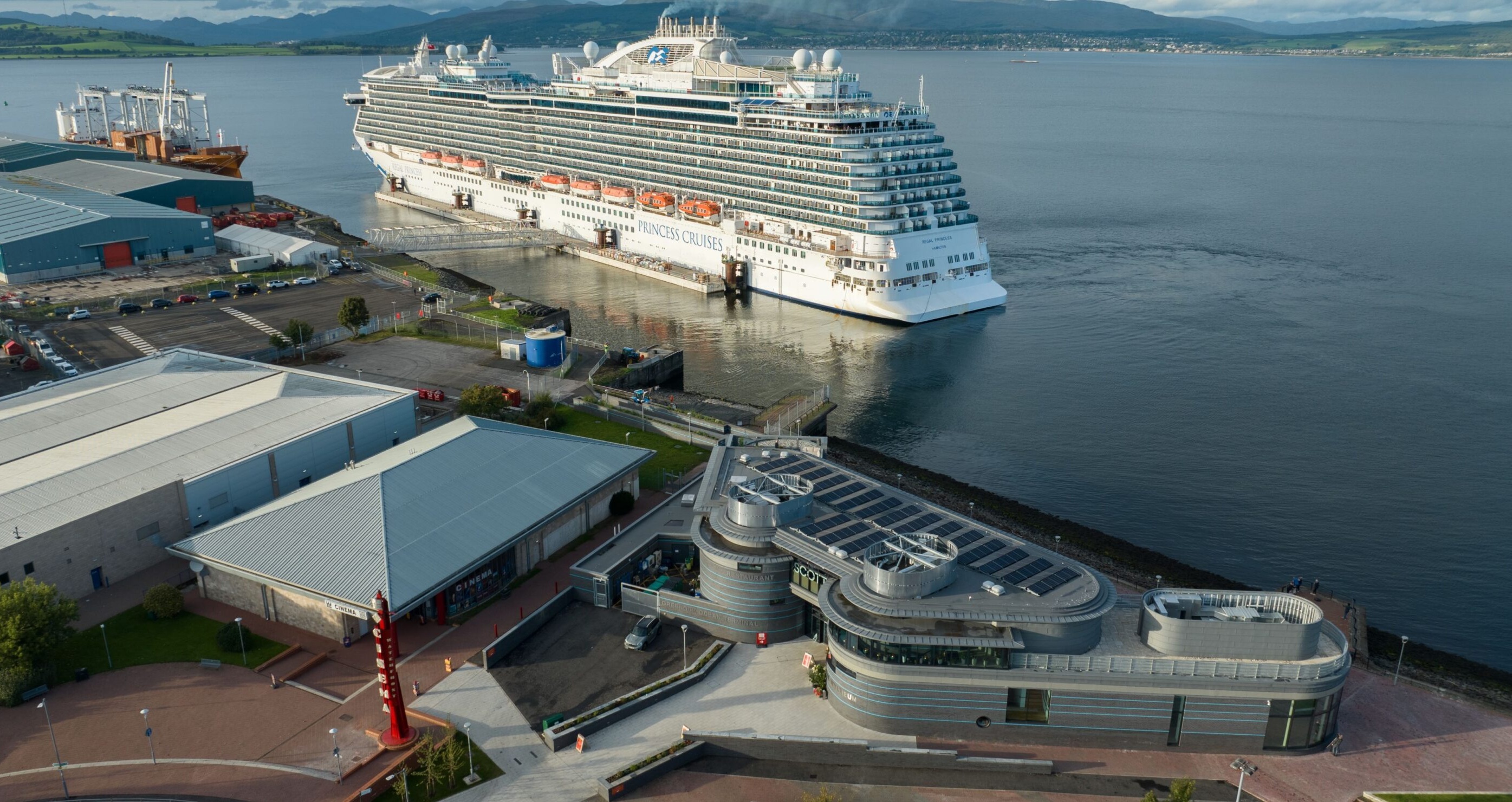 World's largest cruise operator signs 50-year lease as operator for Greenock Cruise Port
