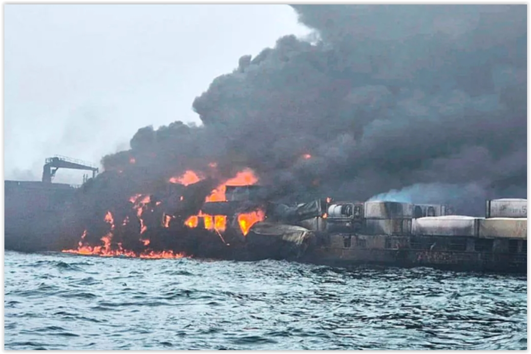 UPDATE: 32 casualties brought ashore in Grimsby after the collision between oil tanker Stena Immaculate and cargo ship Solong