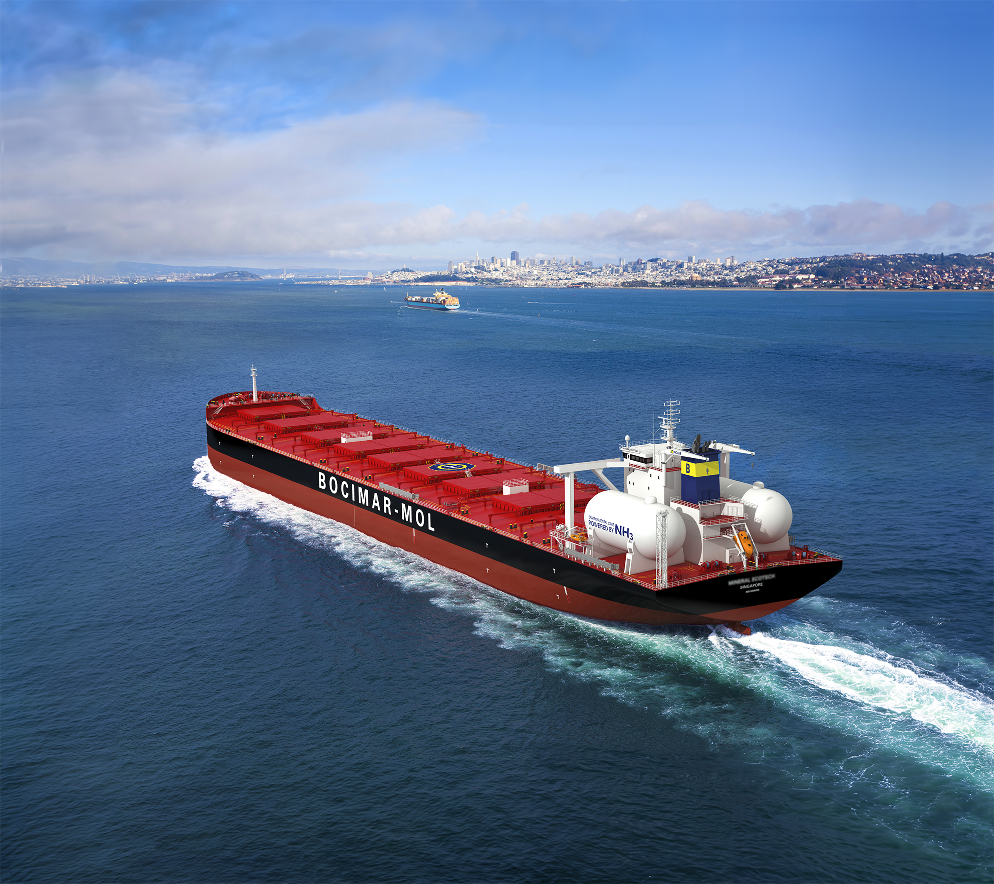 CMB.TECH And MOL Sign Landmark Agreement For Nine Ammonia-Powered Vessels