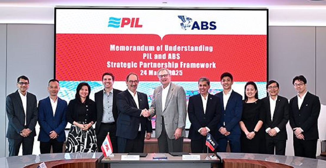 ABS and Pacific International Lines Sign MOU to Advance Maritime Operations and Technologies