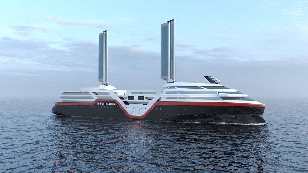 Hurtigruten Reveals Updated Ship Design After Successful Model Testing in Norway