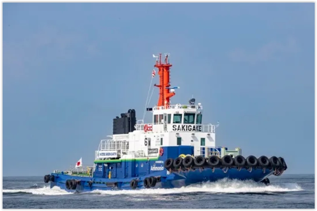 World’s First Commercial-Use Ammonia-Fueled Tugboat Completes Three-Month Demonstration Voyage