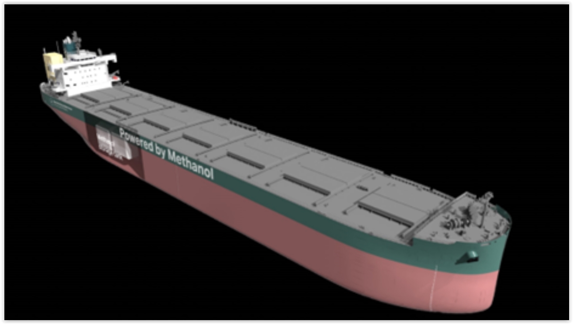 ClassNK issues AiP for retrofitted methanol dual fuel Kamsarmax bulk carrier developed by TSUNEISHI SHIPBUILDING and Mærsk Mc-Kinney Møller Center for Zero Carbon Shipping