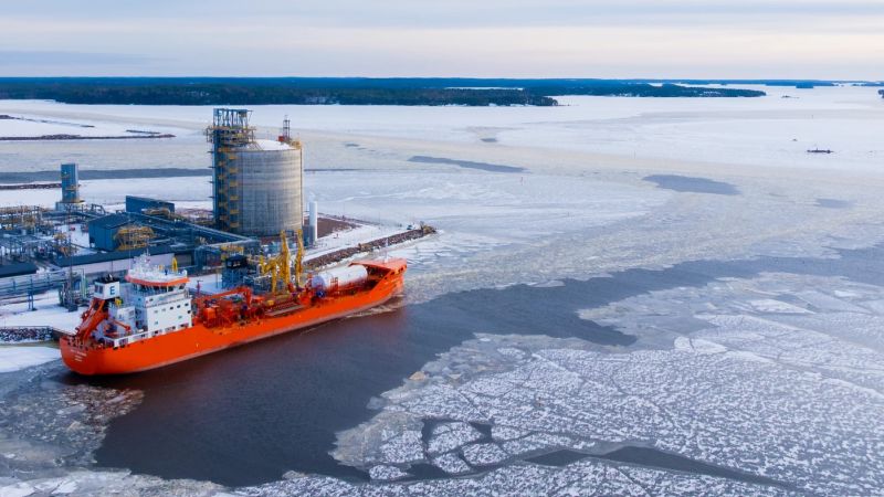 John T. Essberger completes first bio-LNG bunkering at Hamina LNG Terminal