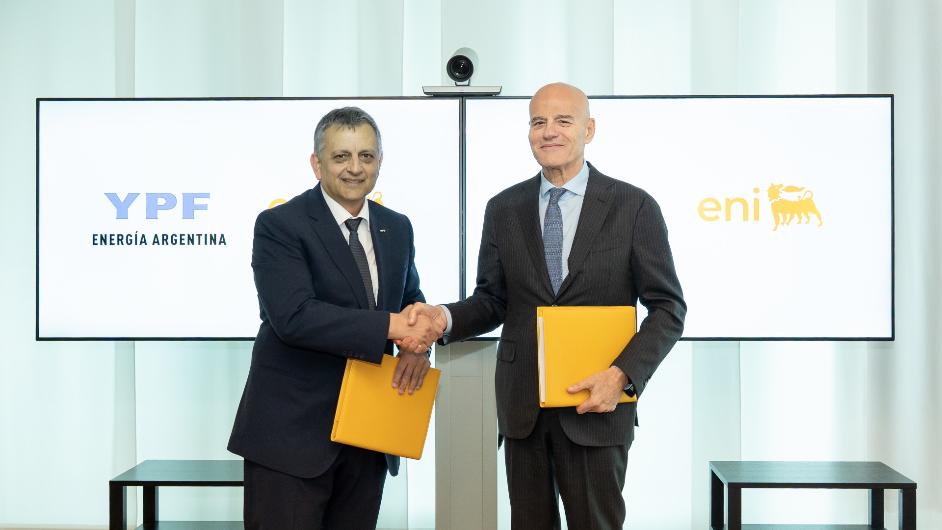 Eni and YPF sign a Memorandum of Understanding for the joint evaluation of a phase of the Argentina LNG project