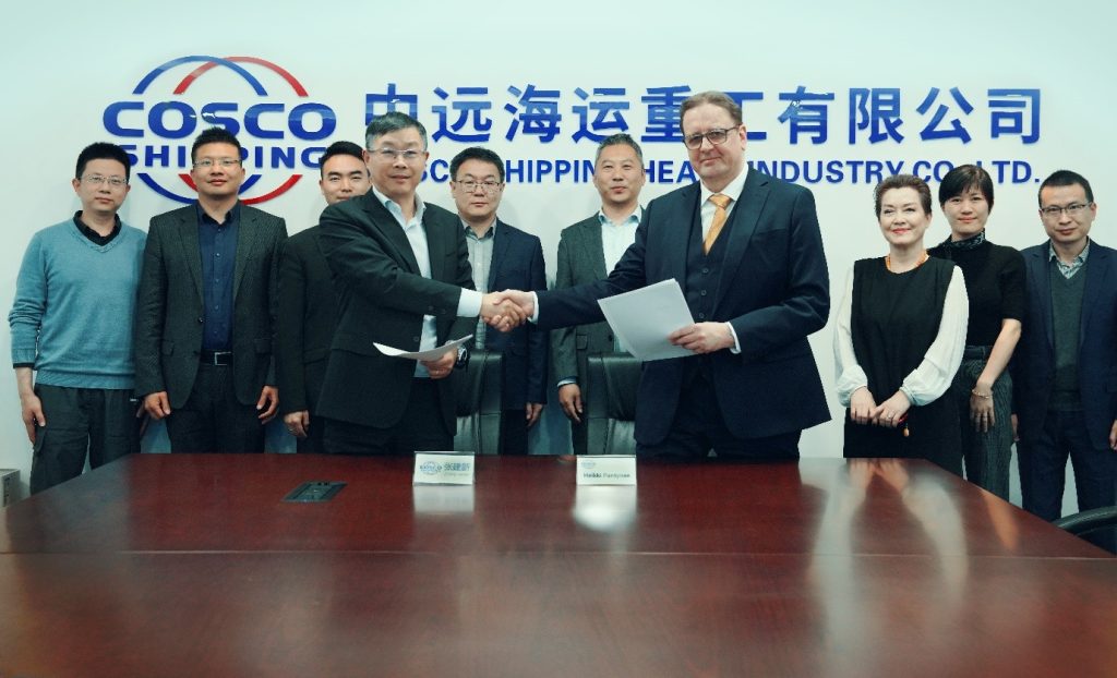 CHIC (COSCO Shipping) partners with Norsepower to enable a step change in the global rotor sail market