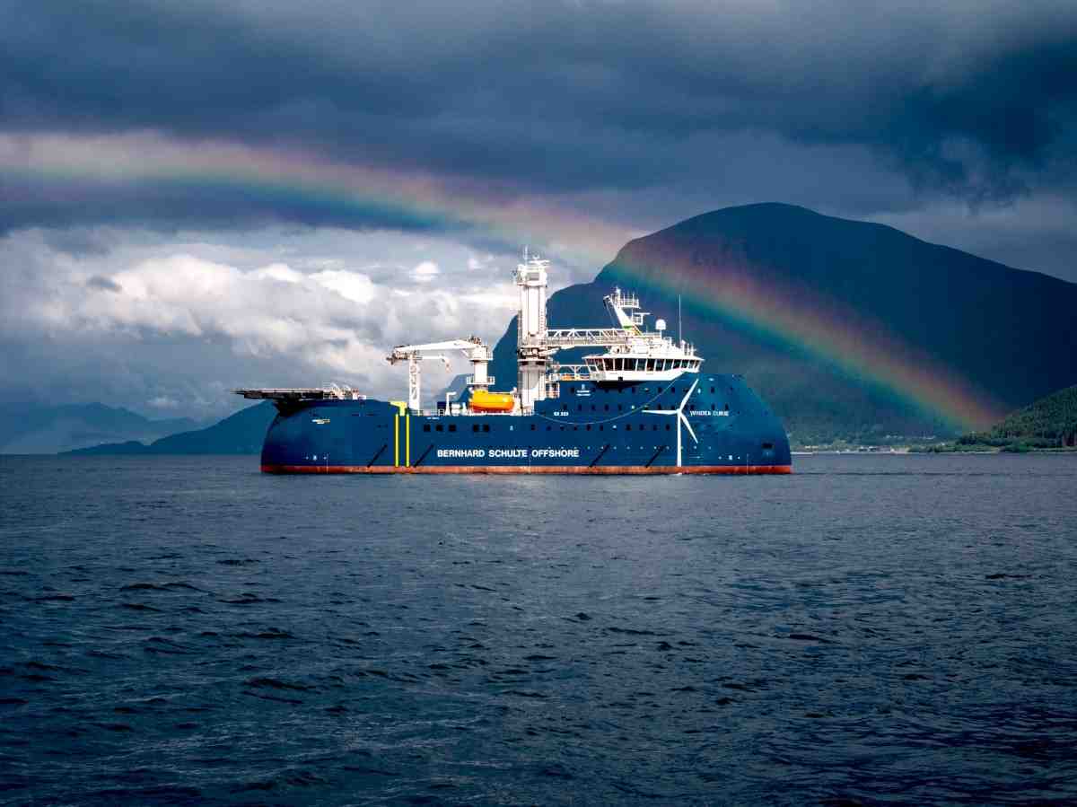 Christening of the first of two CSOVs for Bernhard Schulte Offshore