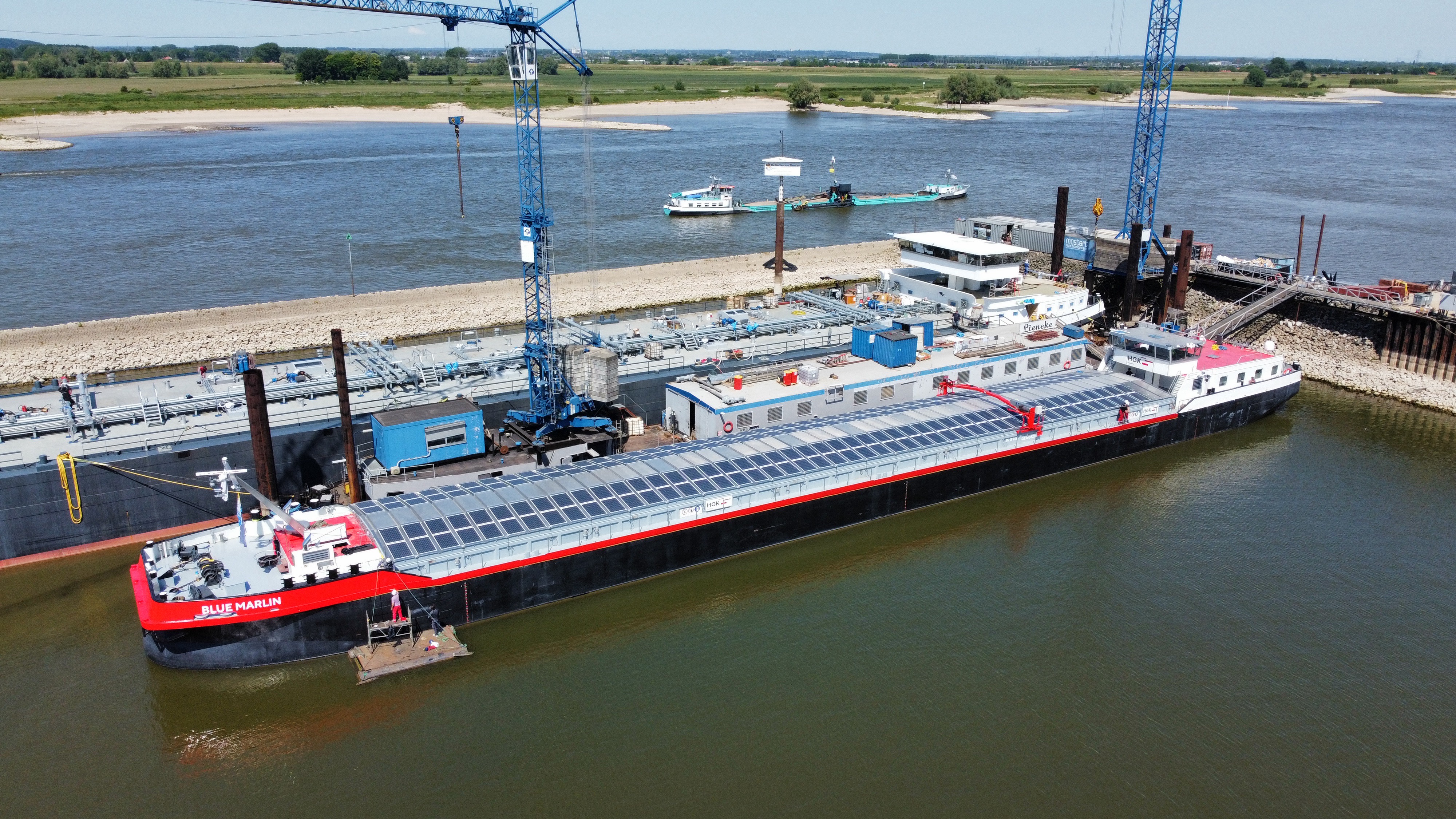Wattlab and HGK Shipping team up for world’s first hybrid solar-powered inland shipping vessel